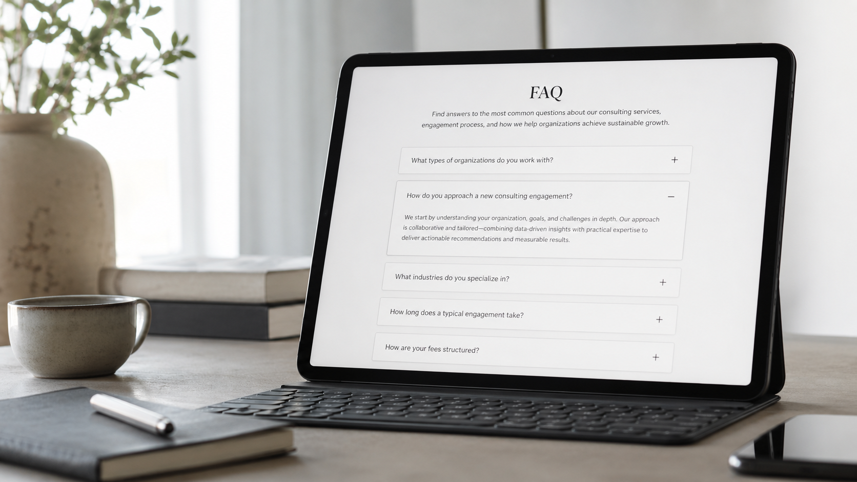 Metodologia e note di lavoro, a supporto di risposte basate su criteri e non su slogan.